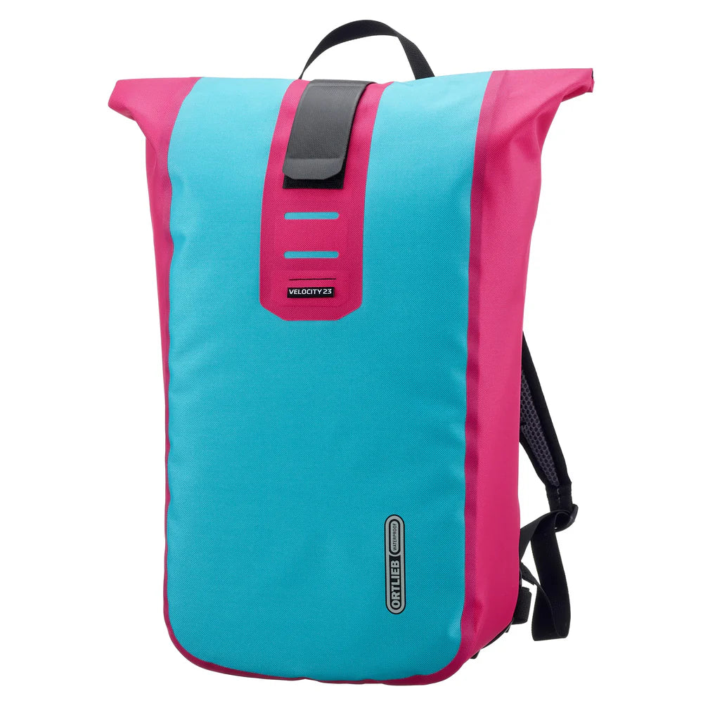 Ortlieb Velocity Lite Cyber 23L Rucksack - Blau Rosa