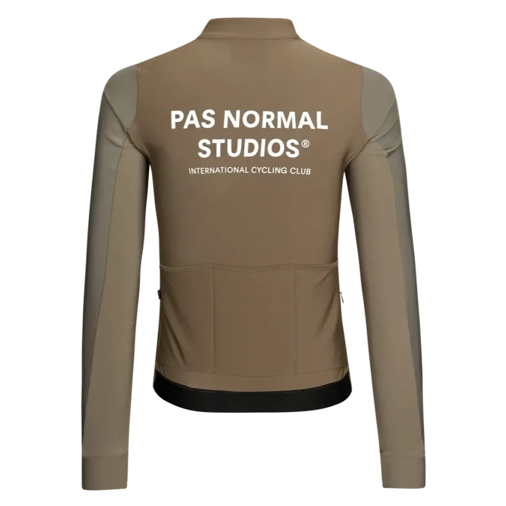 Maglia maniche lunghe Pas Normal Studios Mechanism Thermal - Marrone - Q