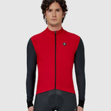 Maglia maniche lunghe Pissei Monviso - Rosso grigio - Q