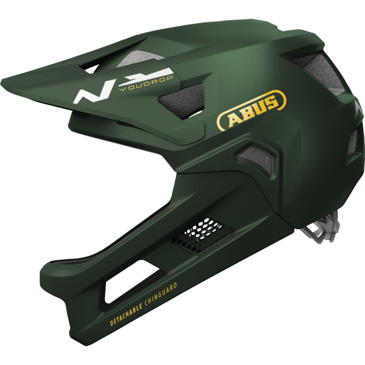 Casco bambino Abus YouDrop FF - Verde - I