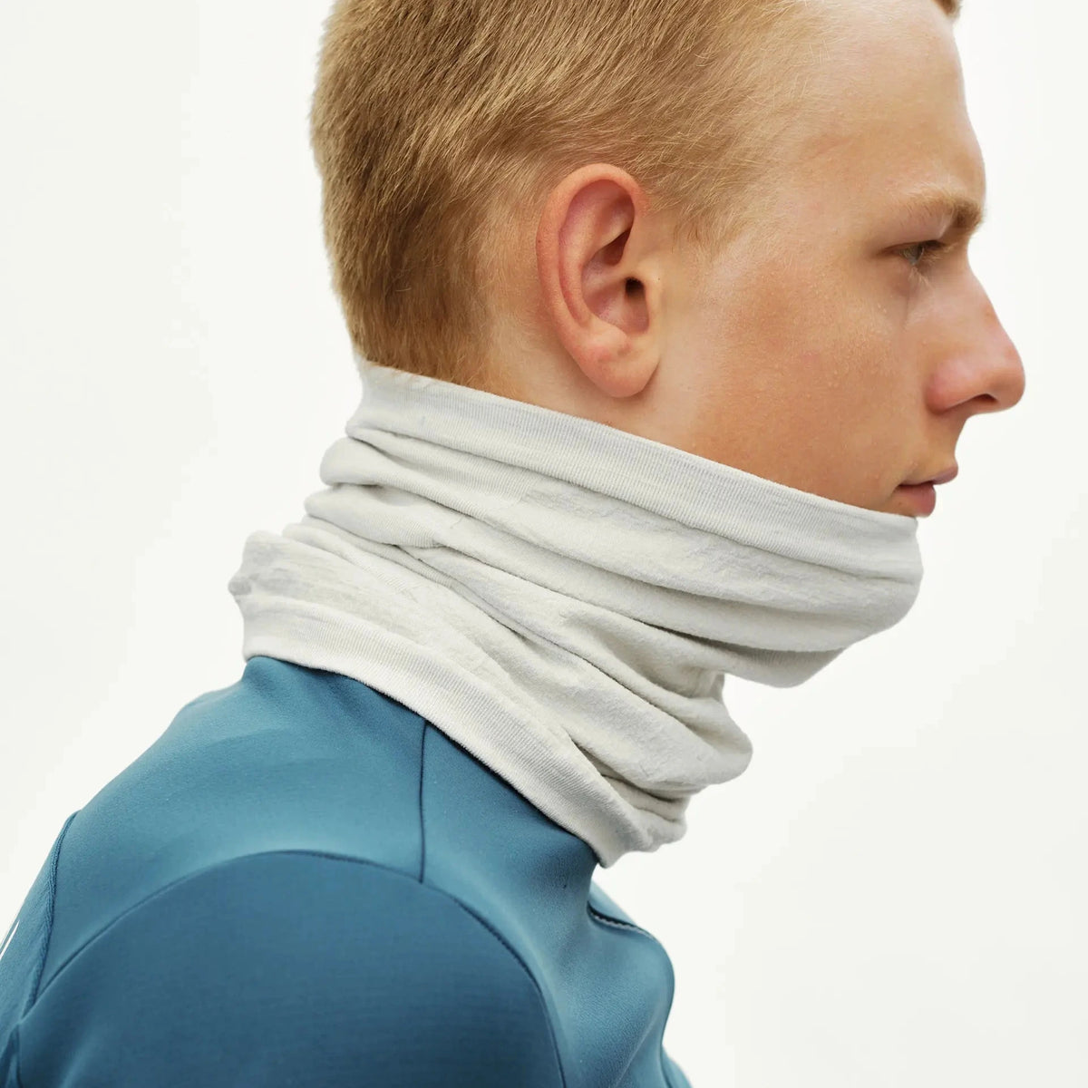 Braga de cuello Pas Normal Studios Logo Merino Knit - Gris