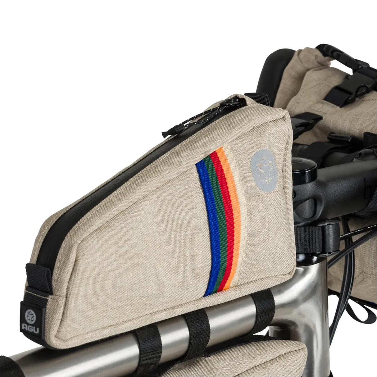 Borsa Telaio Agu Venture Top Tube - Beige - C