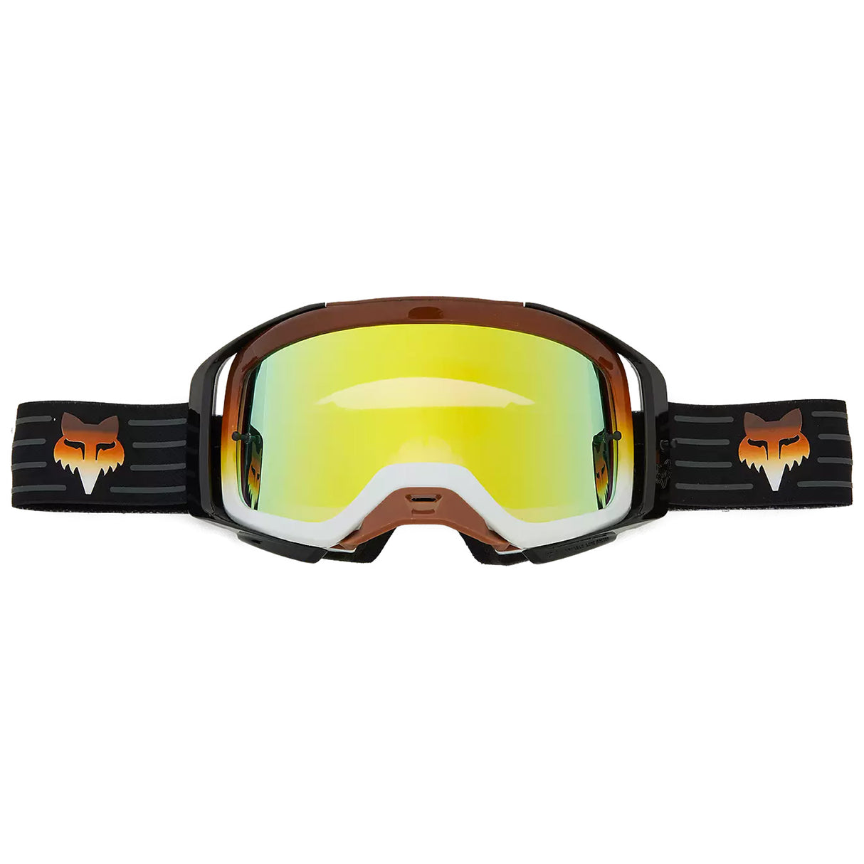 Maschera Fox Airspace Flora - Nero - L