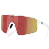 Occhiali Bliz P001 - Matt White Brown W Red Mirror - Q