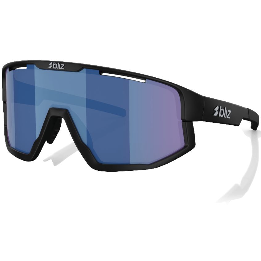Occhiali Bliz Fusion - Matt Black PH Brown Blue Mirror - Q