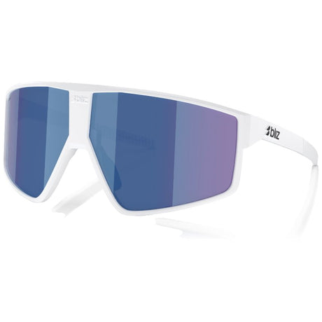 Occhiali Bliz P002 - Matt White Smoke W Blue Multi - G