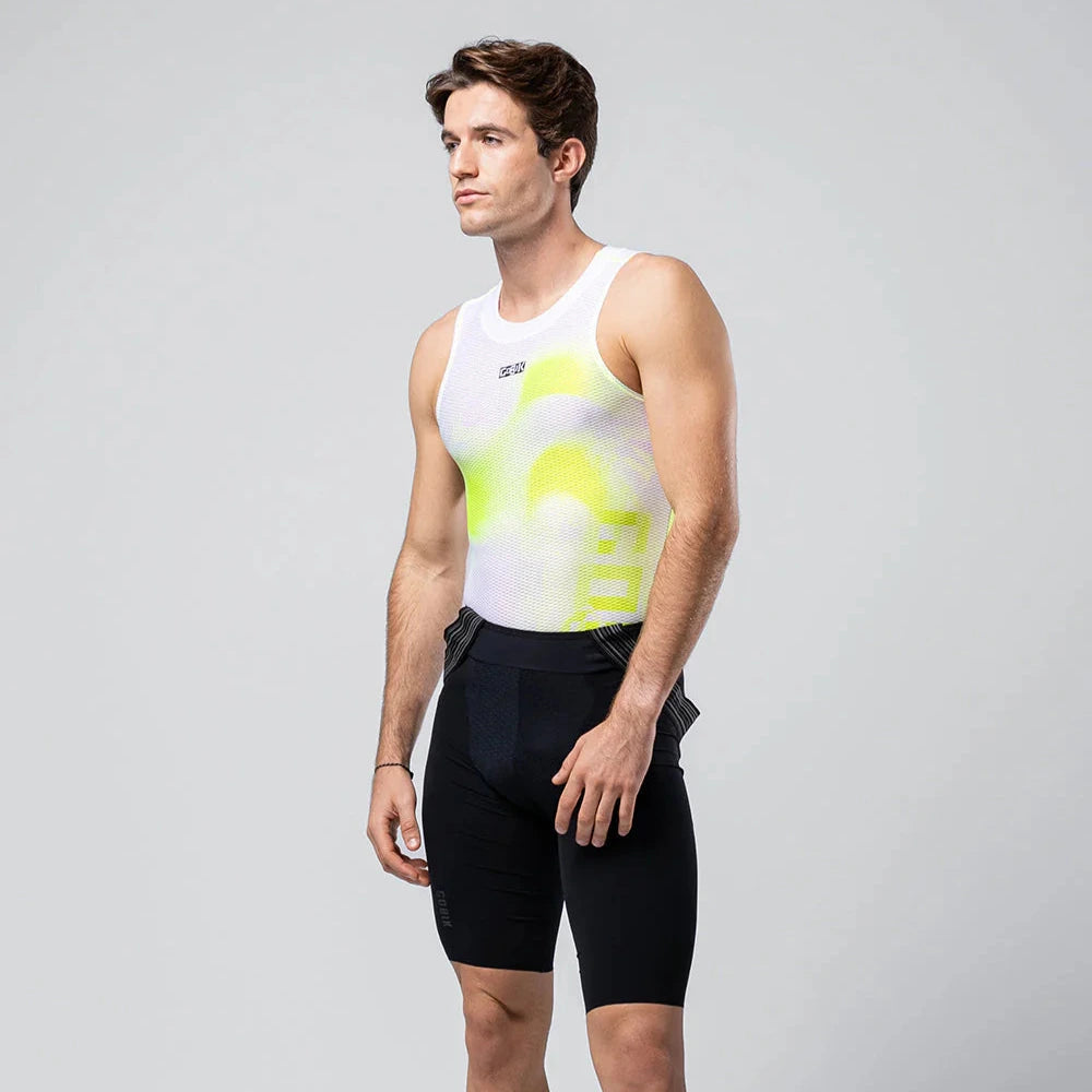 Maglia intima senza maniche Gobik Second Skin Liquid Lime - M