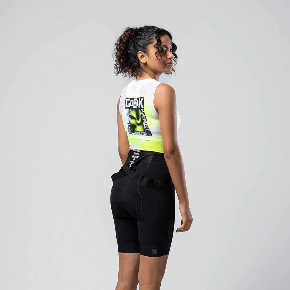Maglia intima senza maniche donna Gobik Second Skin Liquid Neon - A