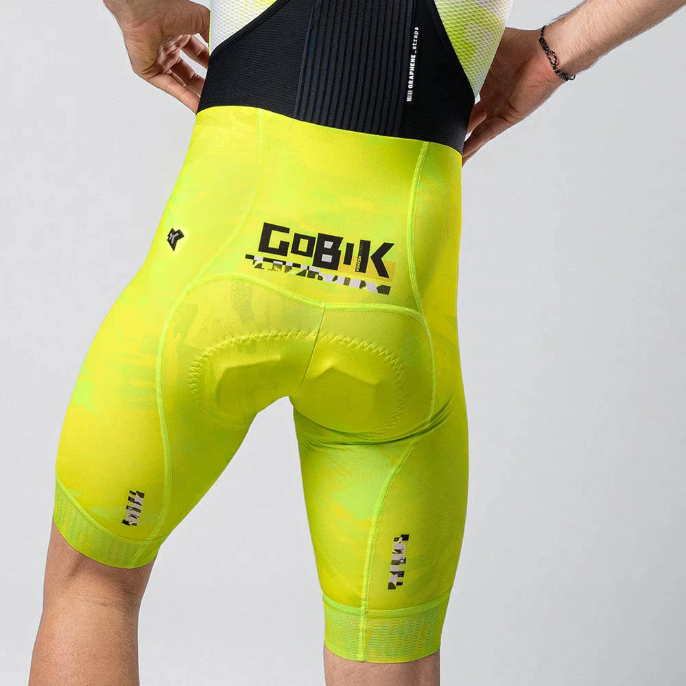 Salopette Gobik Absolute Print K10 Liquid Lime - Giallo - N