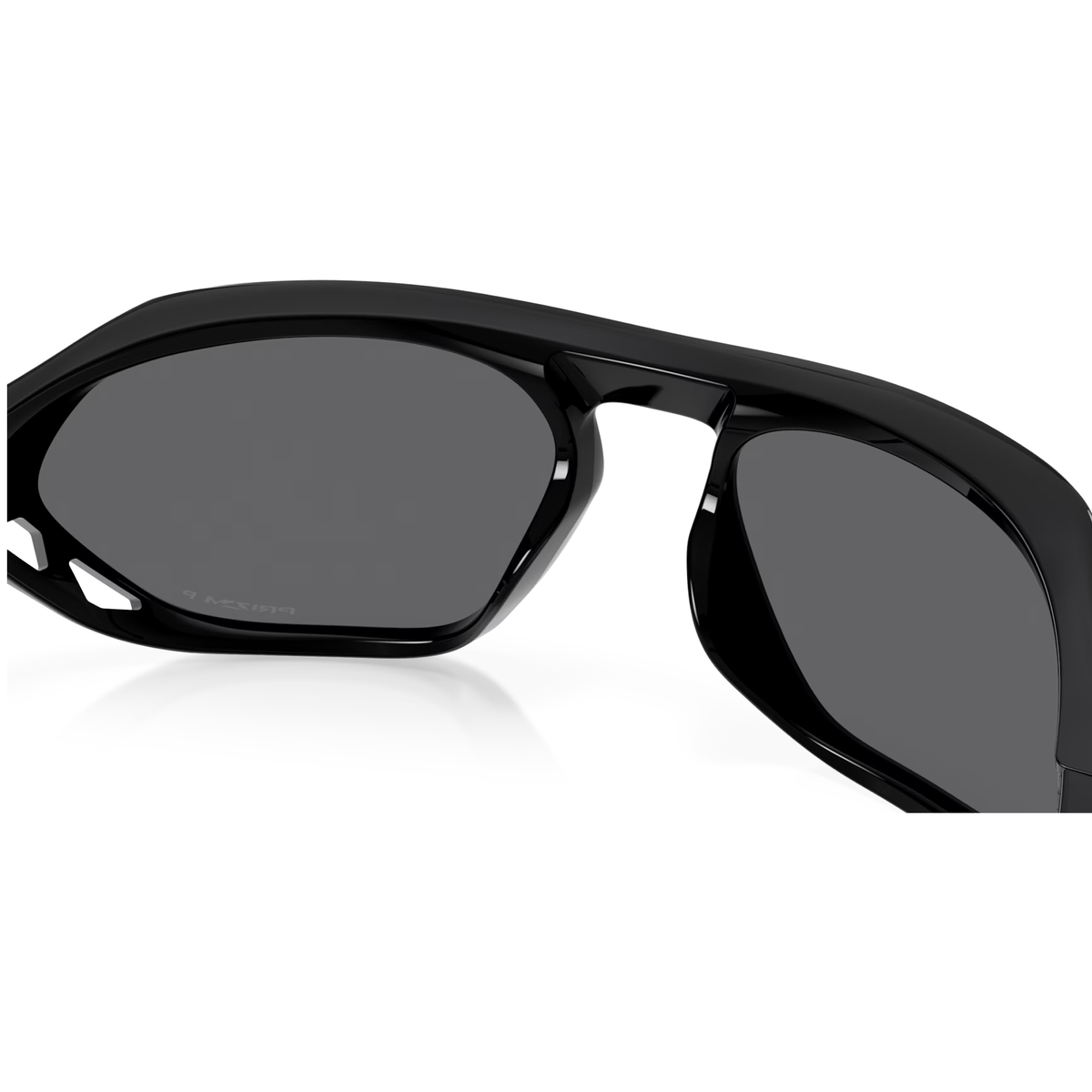 Oakley Cage Jacket Brille - Polished Black Prizm Black Polarized