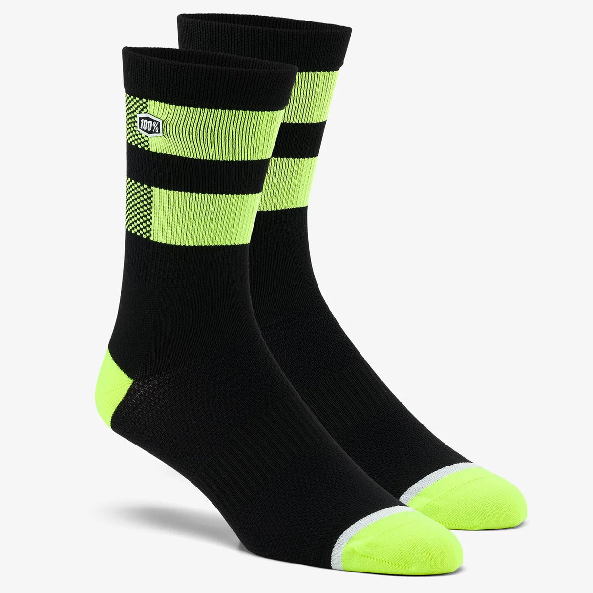 Calze 100% Flow - Nero Giallo - H