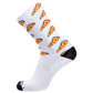 Calcetines Nalini Comic - Blanco pizza