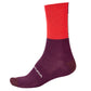 Calze Endura Baabaa Merino Winter - Rosso viola - I