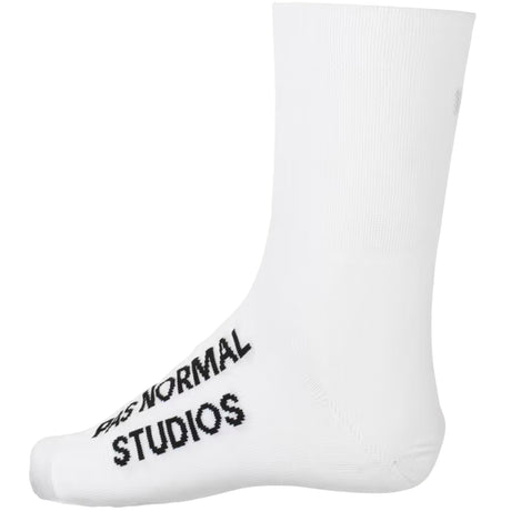 Calzino Copriscarpa Pas Normal Studios Logo - Bianco - N