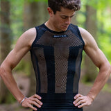 Maglia intima senza maniche Biotex Piuma - Nero - N