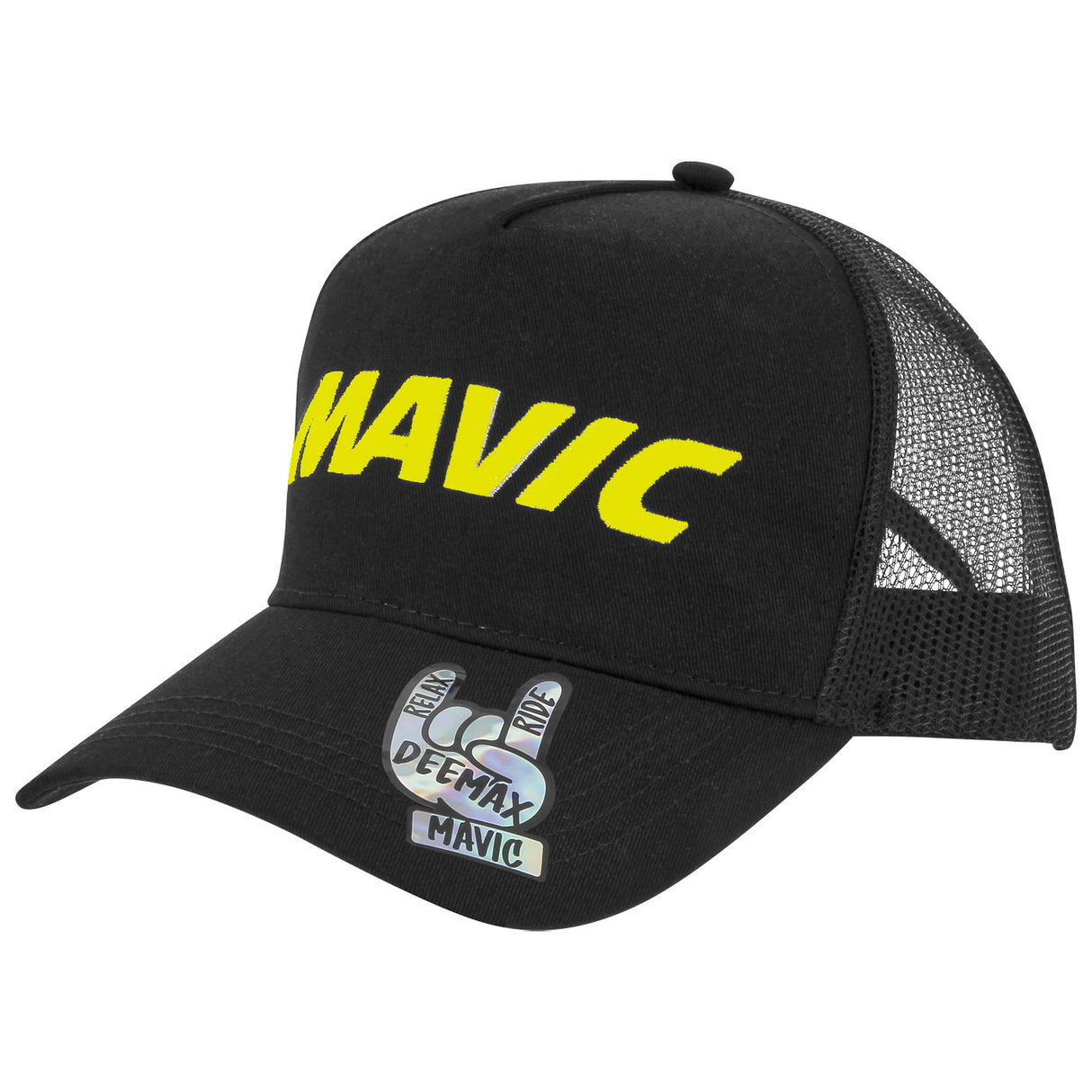 Cappellino Mavic Trucker - Nero giallo - O