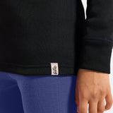 Odlo Active Warm kids long-sleeve base layer - Black