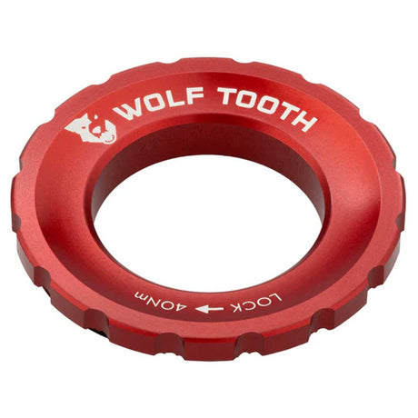 Ghiera Centerlock WolfTooth - Rosso - N