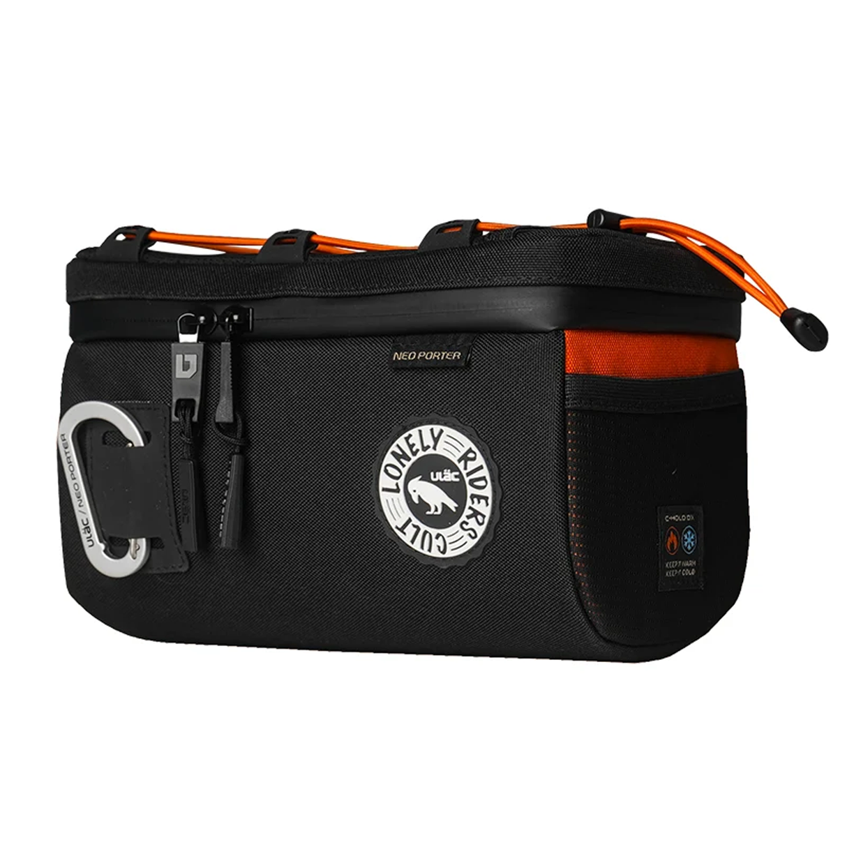Borsa manubrio Ulac Coursier DX 2.3L - Nero