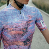 Maglia donna Q36.5 Gregarius Damask - Viola - F