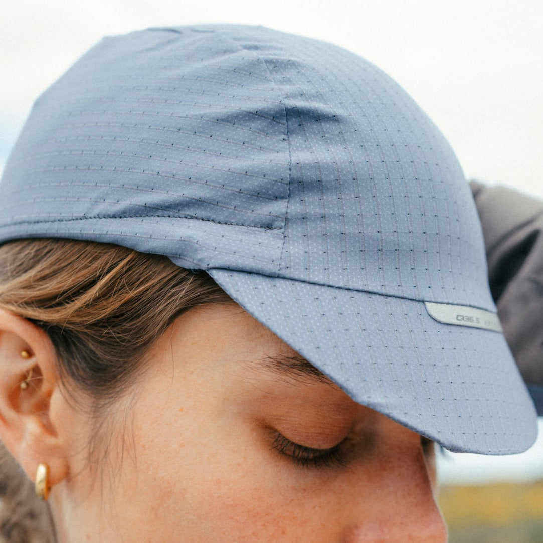 Cappellino Q36.5 Pinstripe Pro - Blu - F