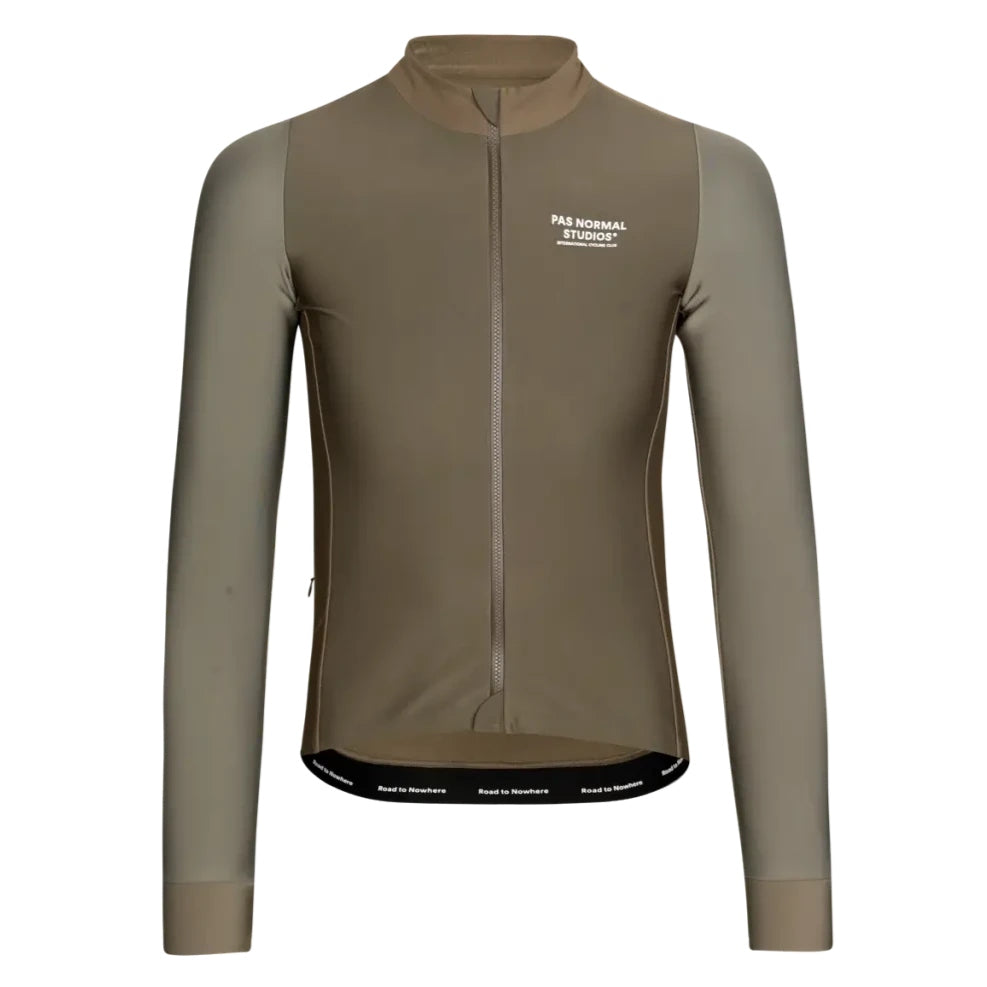 Maglia maniche lunghe Pas Normal Studios Mechanism Thermal - Marrone - O