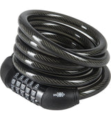 Lucchetto Hoxxo con combinazione 180 cm - Nero