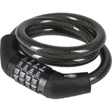 Lucchetto Hoxxo con combinazione 80 cm - Nero