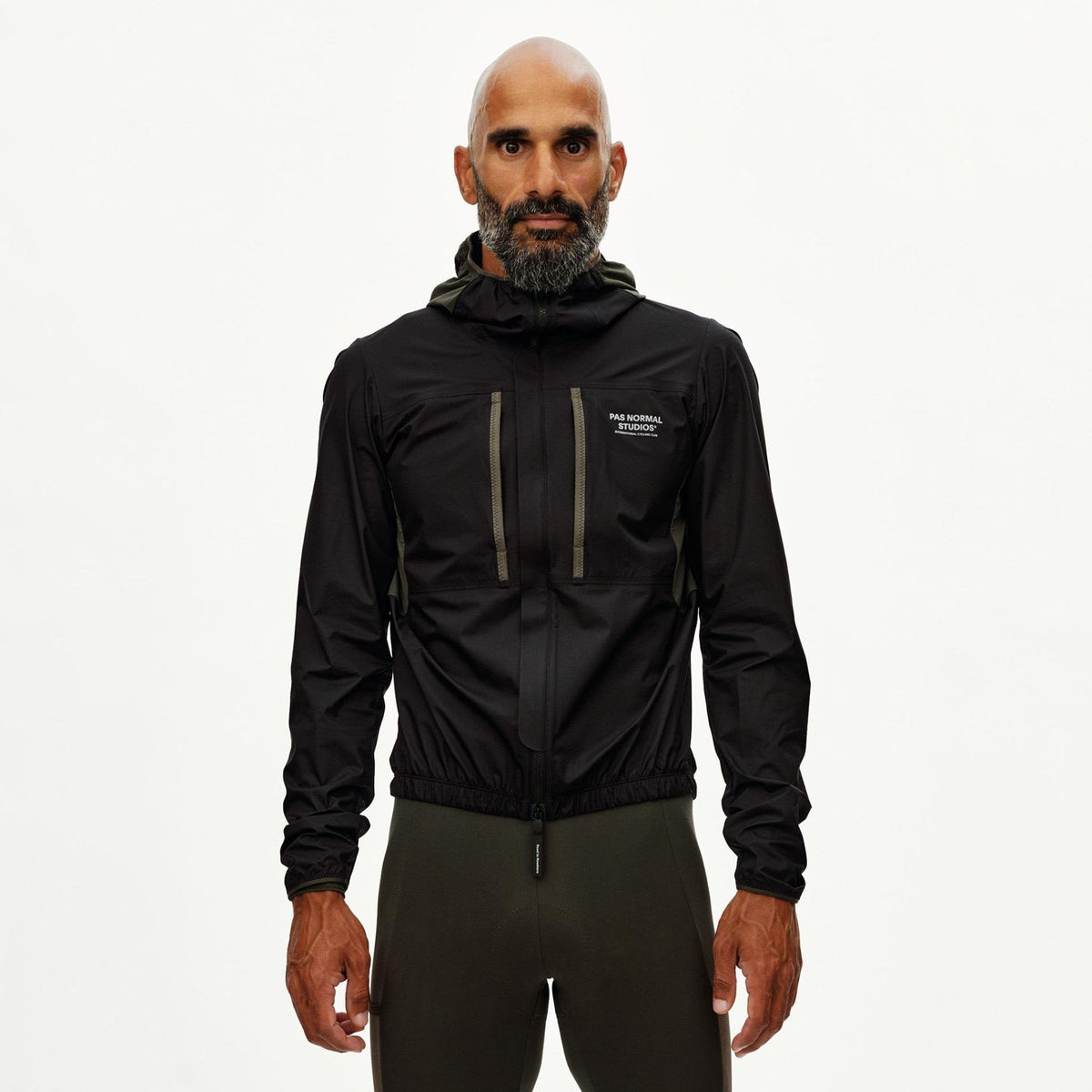 Pas Normal Studios Escapism Hooded Lightweight Jacke - Schwarz