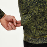 Maillot manga larga Pas Normal Studios Essential Light AOP Grain - Verde