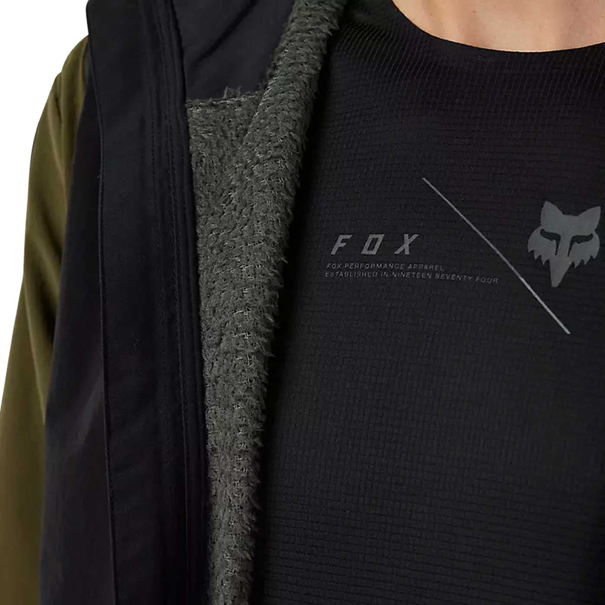 Giacca Fox Defend Fire Alpha - Verde - O