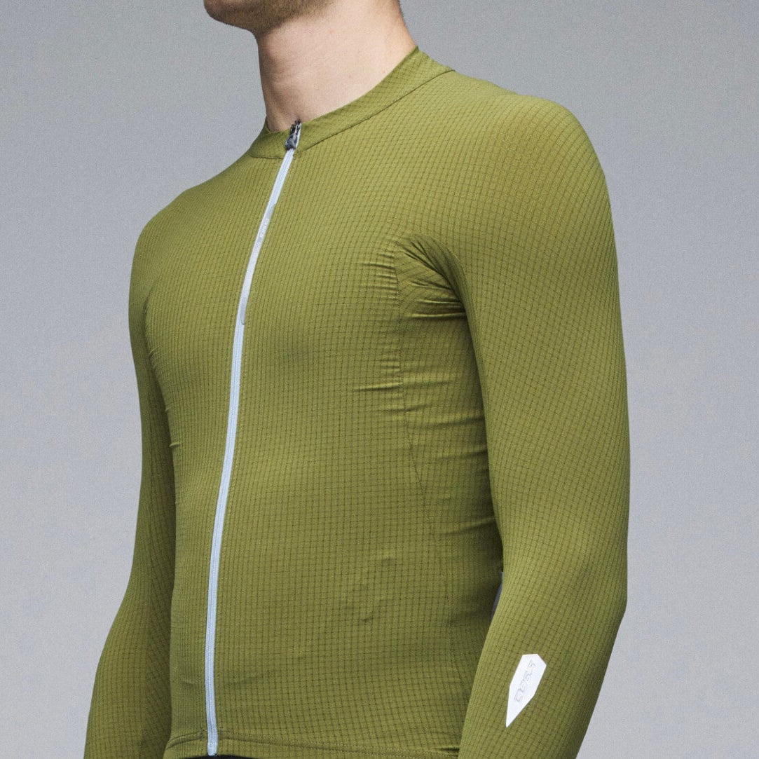 Q36.5 Dottore Pro Langarmtrikot - Grün