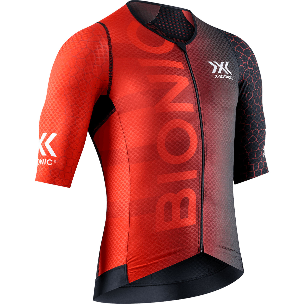 Maglia X-Bionic Dragonfly 5G ZIP - Rosso - Q