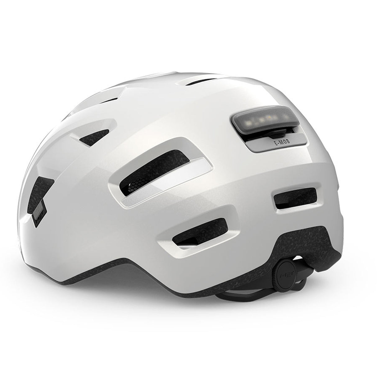 Casco Met E-Mob - Bianco - O