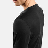 Odlo Merino 200 Langarm-Funktionsunterhemd - Schwarz