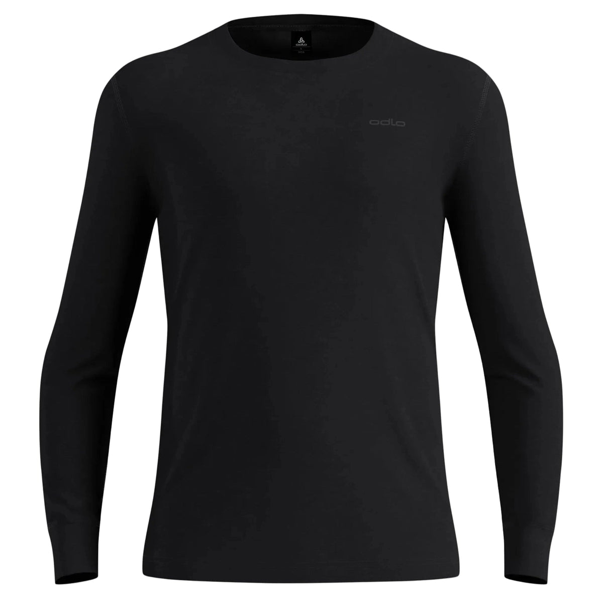 Odlo Merino 200 Langarm-Funktionsunterhemd - Schwarz