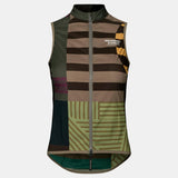 Women's Pas Normal Studios Mechanism Stow Away AOP International Gilet - Green