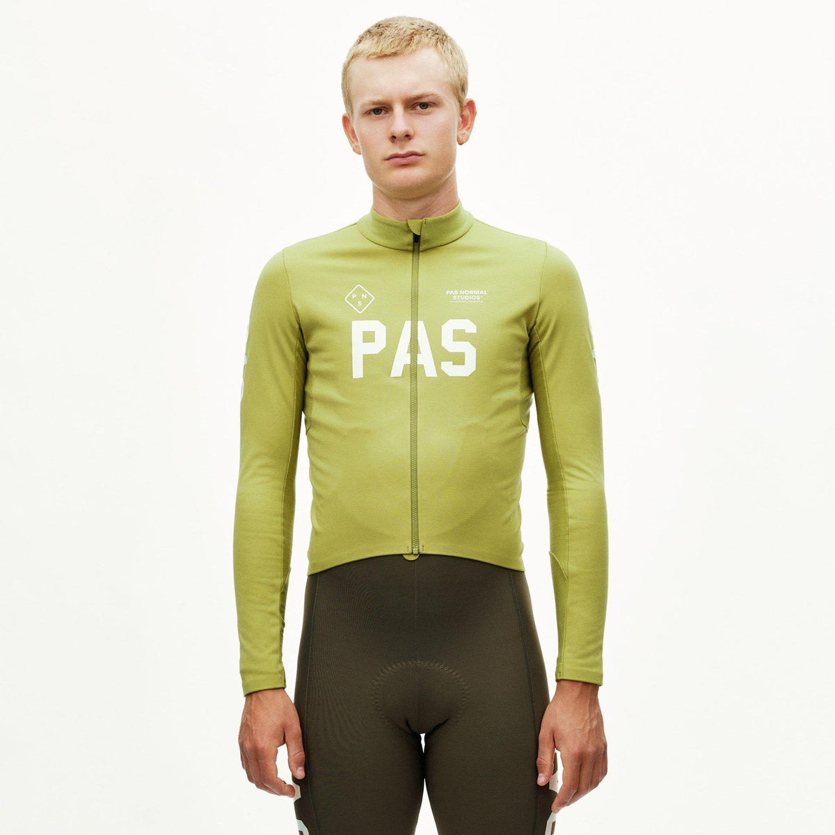 Jersey Pas Normal Studios PAS Mechanism Thermal 2.0 long-sleeve - Dark Lime
