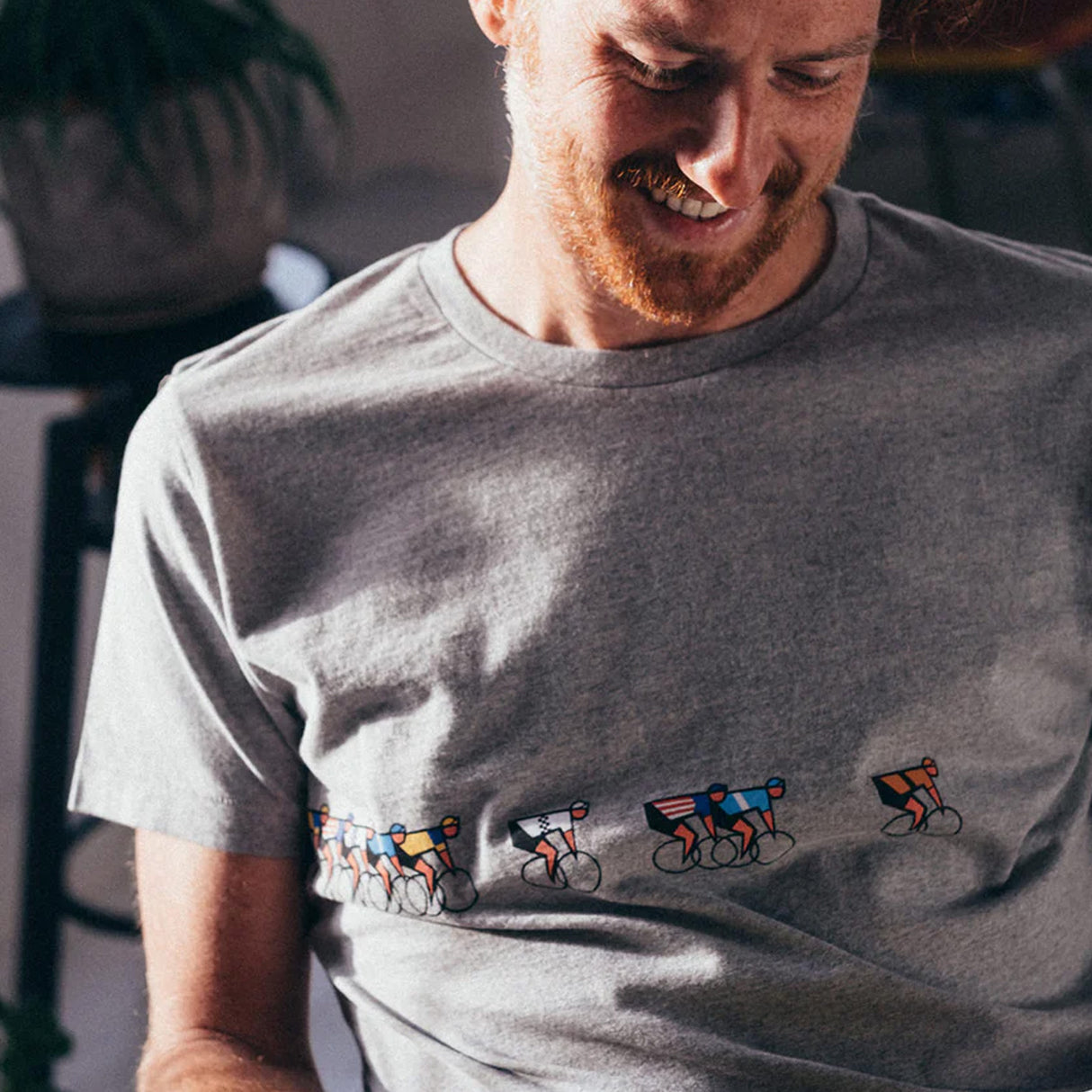 T-Shirt Erstwhile Tete de la Course 70S - Grigio - H