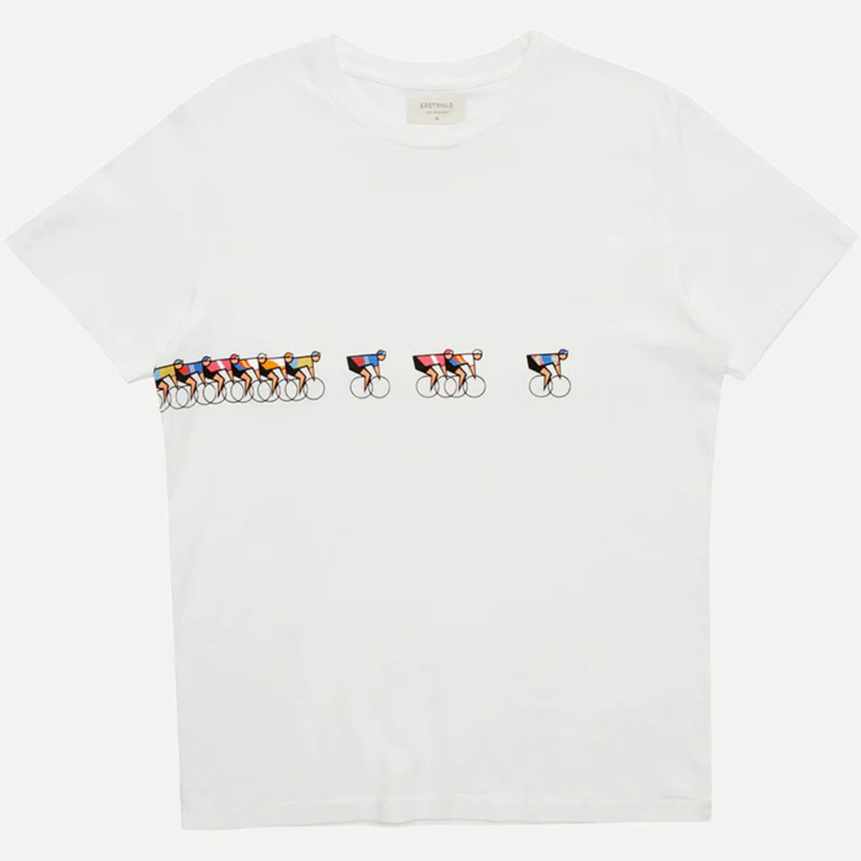 T-Shirt Erstwhile Tete de la Course 90S - Bianco - E
