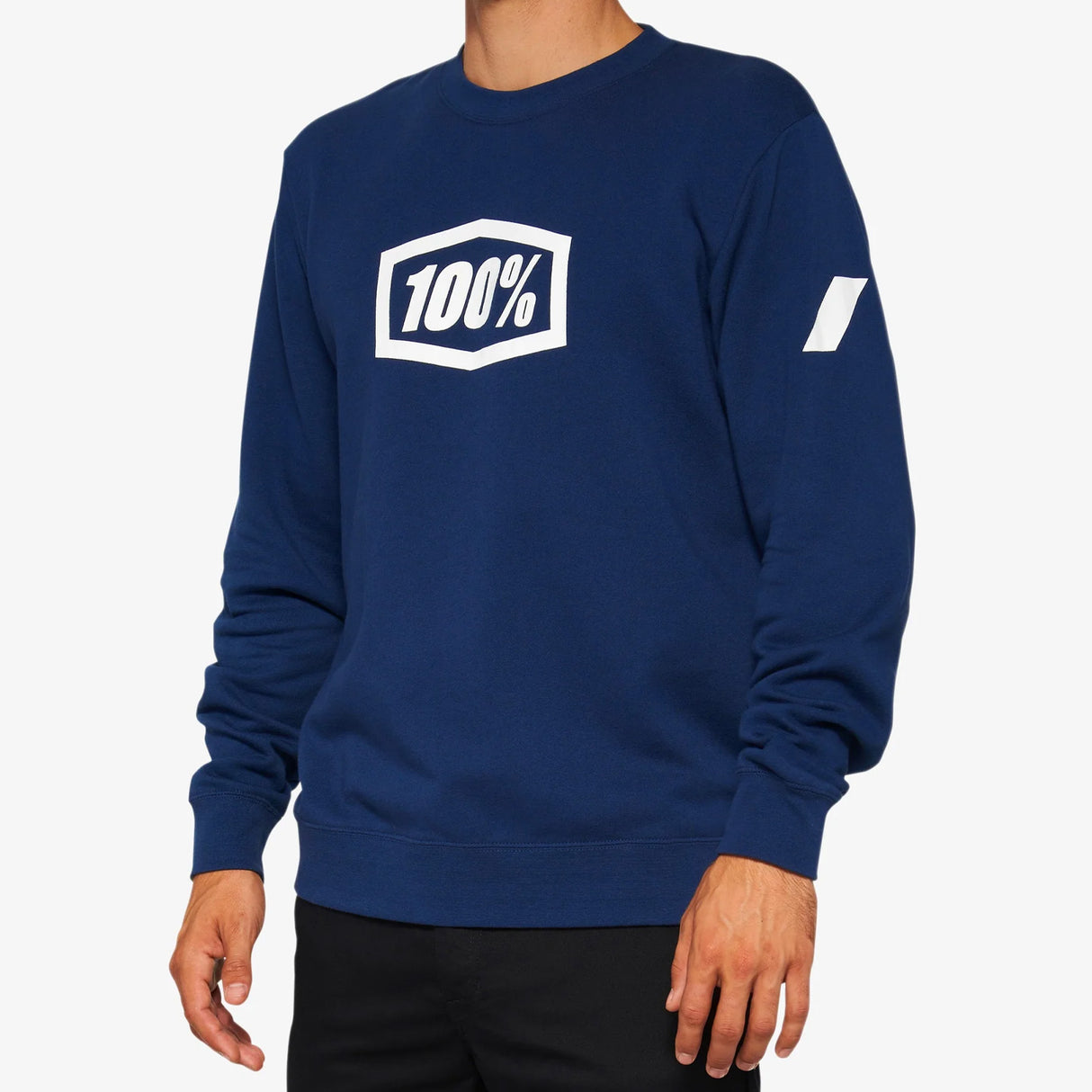 Felpa 100% Icon - Blu - Q