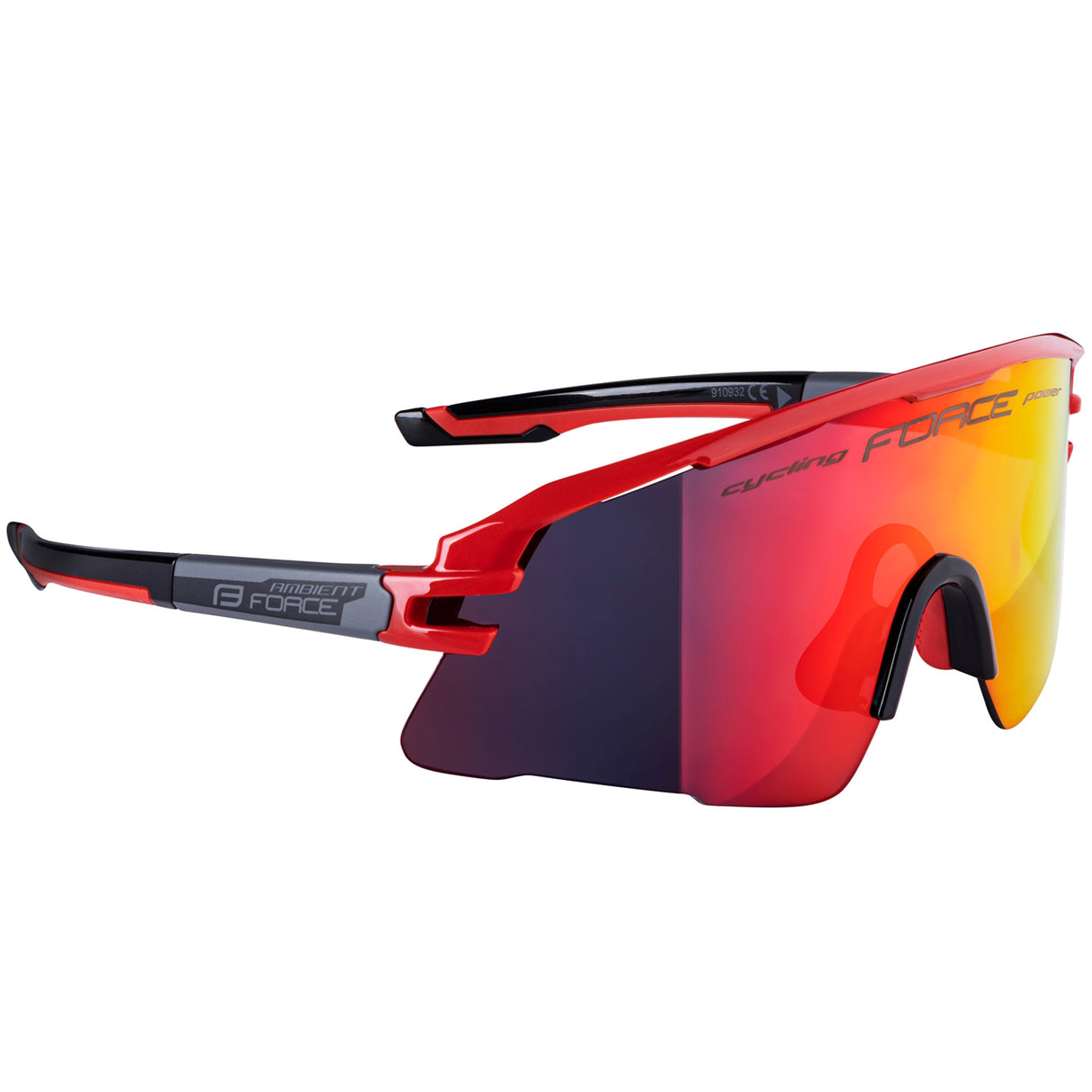 Occhiali Force Ambient - Rosso grigio - E