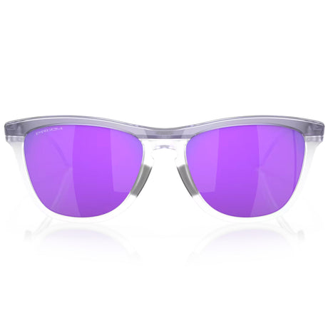 Occhiali Oakley Frogskins Hybrid - Matte lilac prizm clear prizm violet - F