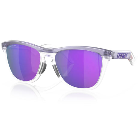 Occhiali Oakley Frogskins Hybrid - Matte lilac prizm clear prizm violet - E
