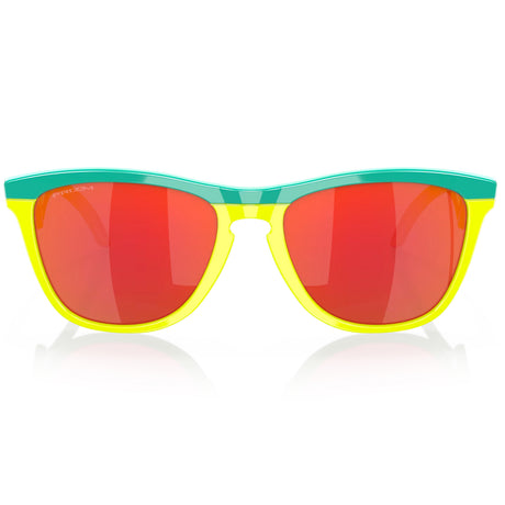 Occhiali Oakley Frogskins Hybrid - Celeste tennis prizm ruby - G