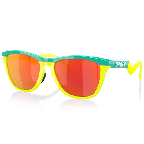 Occhiali Oakley Frogskins Hybrid - Celeste tennis prizm ruby - F