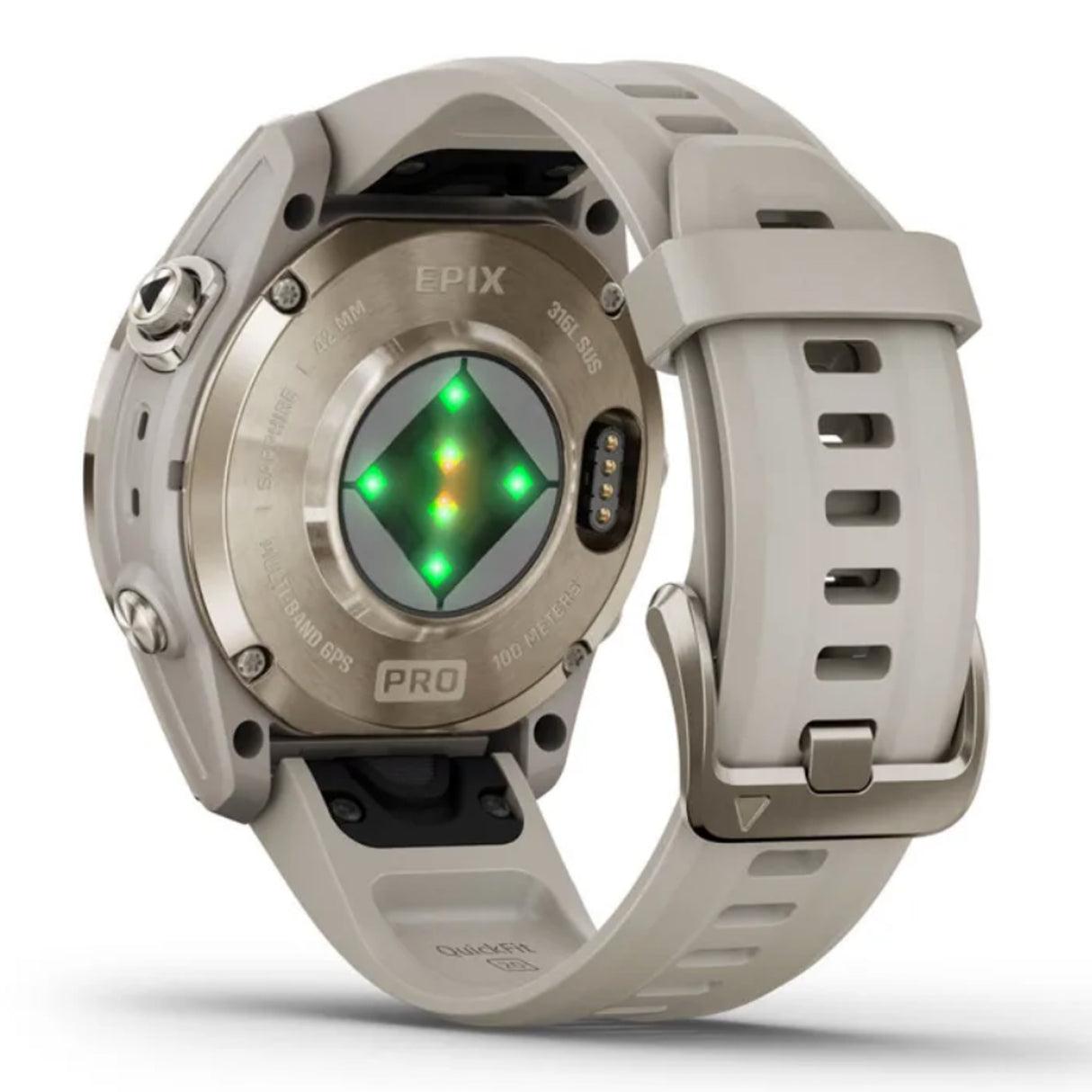 Garmin epix Pro (Gen 2) Sapphire Edition 42mm - Beige - L