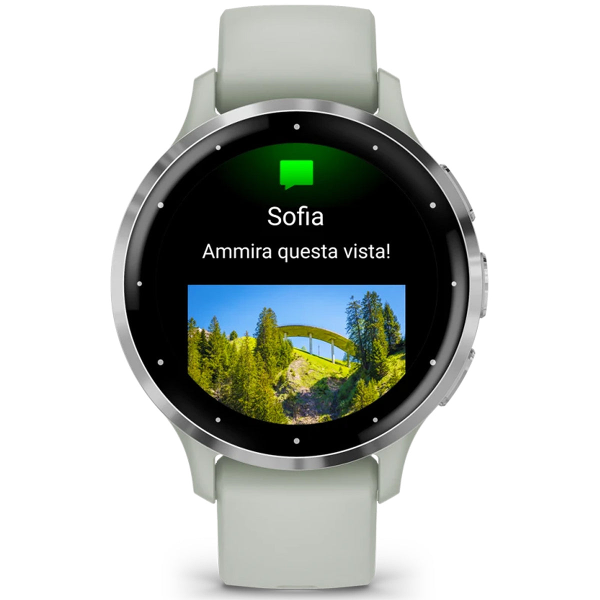Garmin Venu 3S - Verde chiaro - I