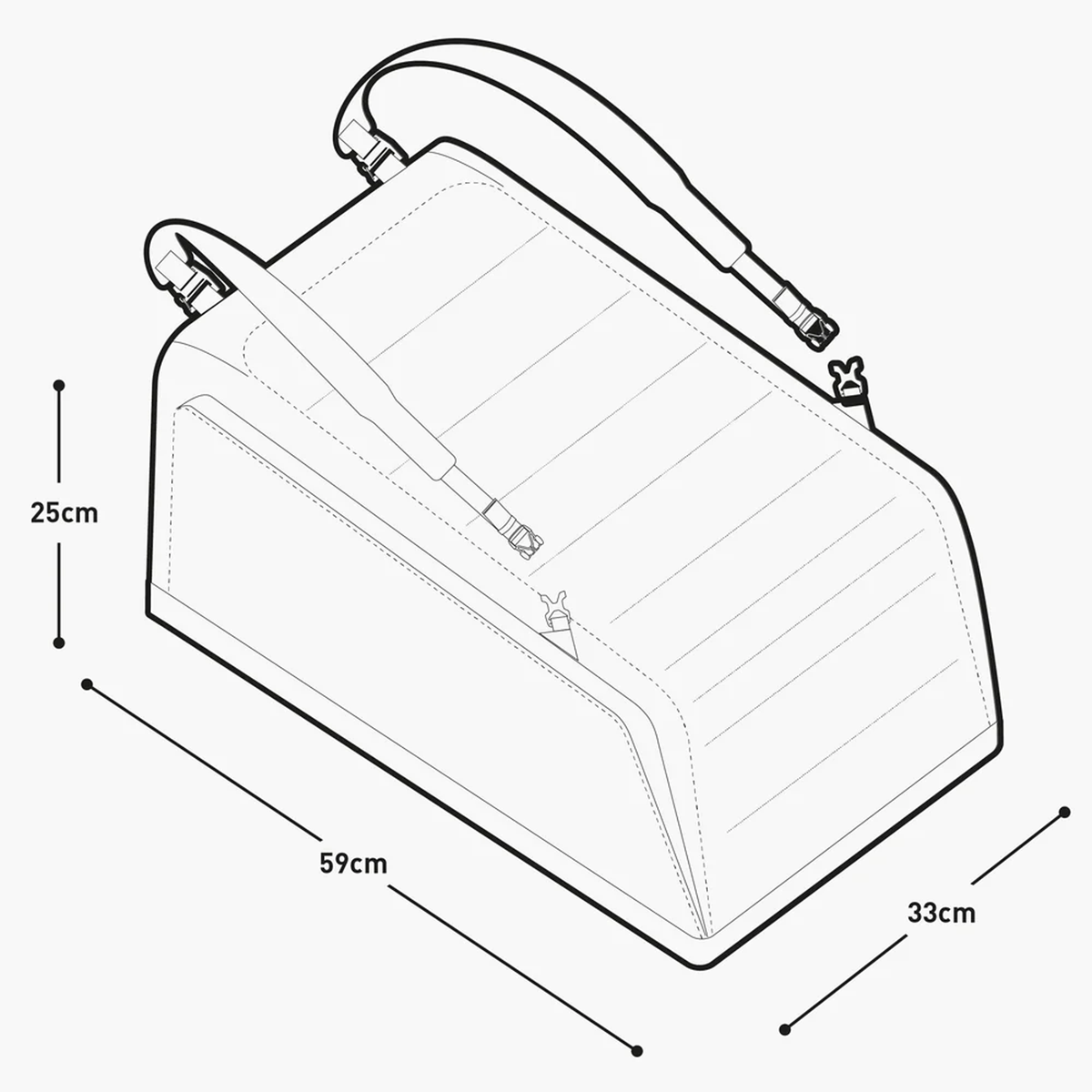 Evoc Gear Bag 55 - Schwarz