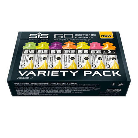 Gel SiS Go Energy Isotonic Variety Pack - 7x60ml - N
